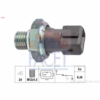 Oil Pressure Switch Made in Italy - OE Equivalent