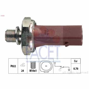 Oil Pressure Switch Made in Italy - OE Equivalent