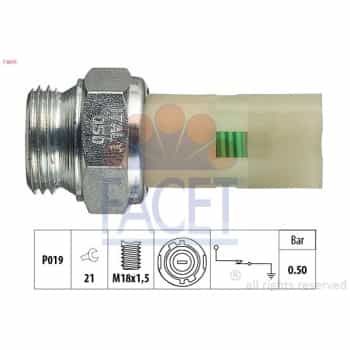Oil Pressure Switch Made in Italy - OE Equivalent