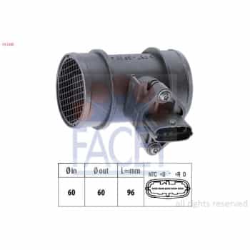 Air Mass Sensor Made in Italy - OE Equivalent