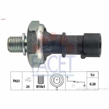 Oil Pressure Switch Made in Italy - OE Equivalent