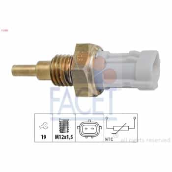 Sensor, oil temperature Made in Italy - OE Equivalent 7.3351 Facet