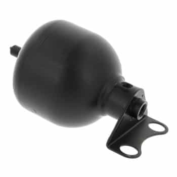 Pressure accumulator, suspension/damping