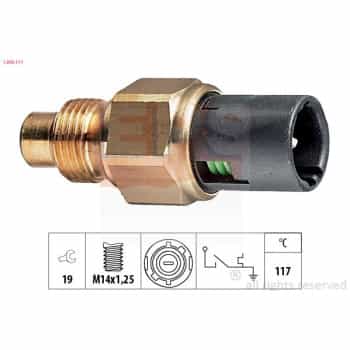 Temperature Switch, coolant warning lamp 1.840.111 EPS Facet