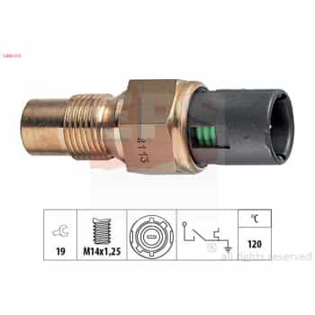 Temperature Switch, coolant warning lamp 1.840.113 EPS Facet