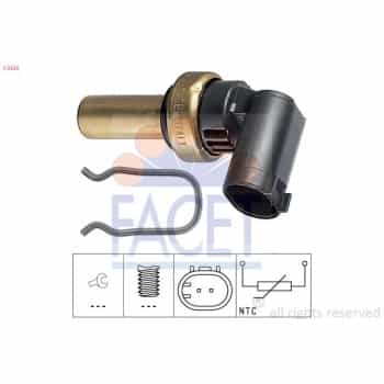 Sensor, coolant temperature Made in Italy - OE Equivalent 7.3324 Facet