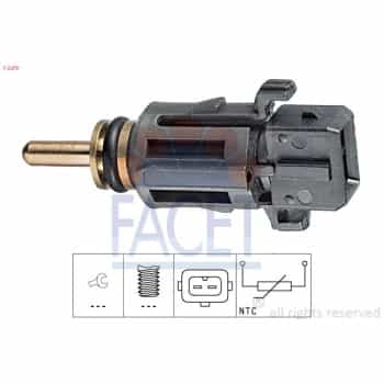 Sensor, coolant temperature Made in Italy - OE Equivalent 7.3279 Facet