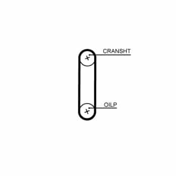 Timing Belt PowerGrip® T357HOB Gates