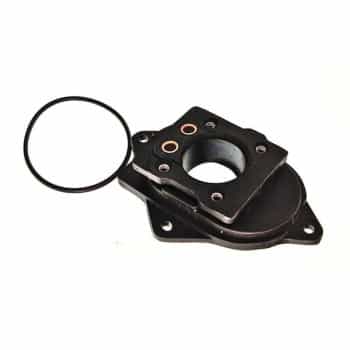 Flange, central injection