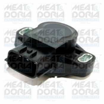 Sensor, throttle valve adjustment