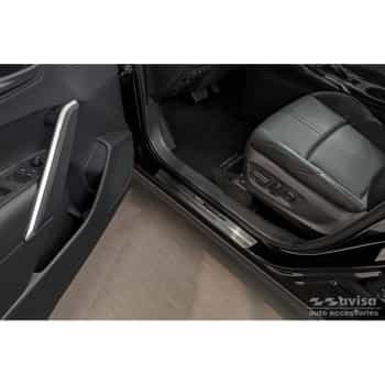 Stainless steel door sills suitable for Toyota Corolla Cross 2020 - 'Cross' 4-piece