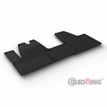Rubber mats suitable for Maxus eDeliver 3 (ev-30) 2020- (G profile 3-piece + mounting clips)
