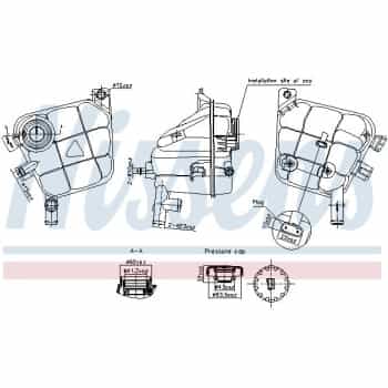 Expansion tank, coolant