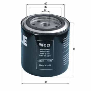 Coolant Filter WFC 21 Mahle