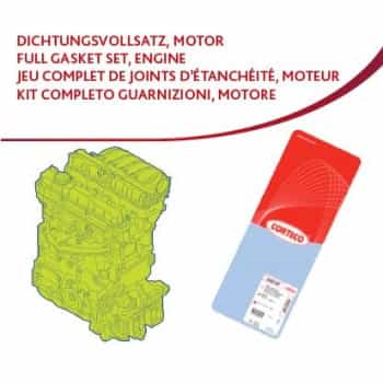 Complete gasket set, engine