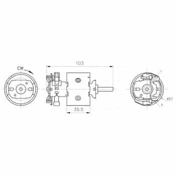 Interior ventilation MS8783 Ava Quality Cooling