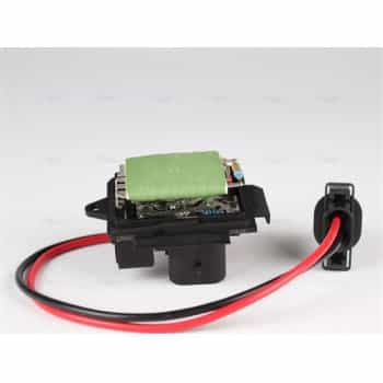 Resistor, interior fan