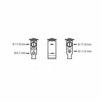 Expansion Valve, air conditioning