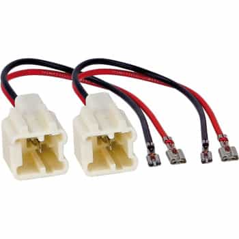 Speaker Adapter Cable (2x) Dacia/ Renault/ Nissan/Opel/Smart