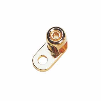 Ring cable lug gold plated 8.5 mm > 50 mm²