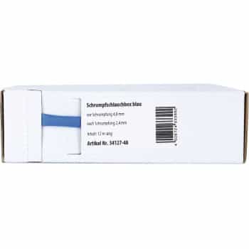 Heat Shrink Tubing Blue Ø 4.8 mm / Length 12 meters