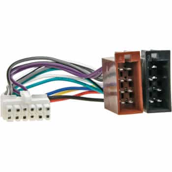Radio Connection Cable -> ISO PIONEER 12 PINS