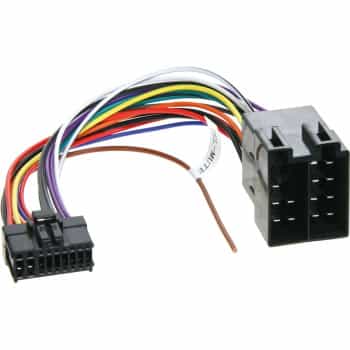 Radio Connection Cable -> ISO PIONEER 18 PINS