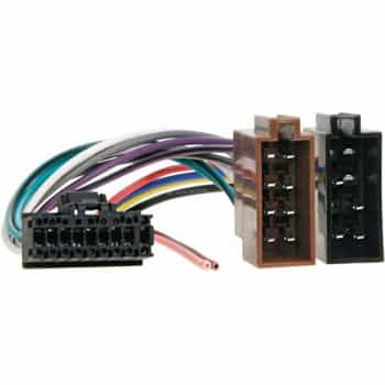Radio Connection Cable -> ISO SONY 18 PINS
