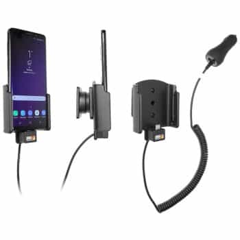 Samsung Galaxy S9 Active holder with 12V USB plug