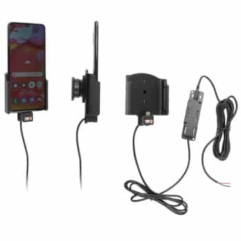 Samsung Galaxy A70 Active Holder with Fixed Power Supply