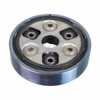 Hardy disk/Rubber shaft coupling