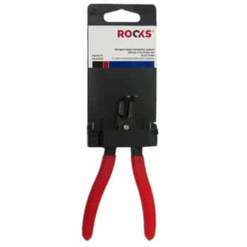 Rooks Circlip pliers, curved 140 mm