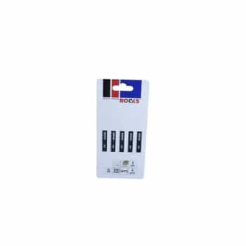 Rooks Jigsaw Blade Hcs, Type T, Wood, 10 Tpi x 100 Mm, Kpl 5 pieces