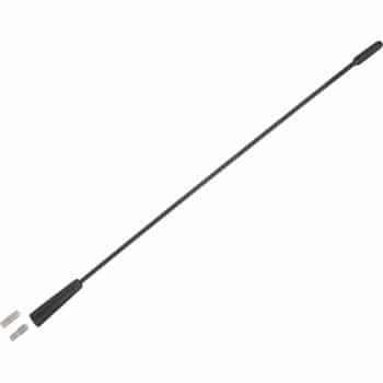 Antenna boom AM/FM 36cm fibre glass, with M5 and M6 adapters