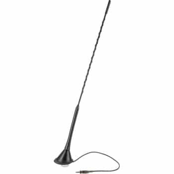 Universal roof antenna 16V AM/FM passive 72 degree mounting angle