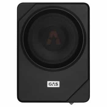 GAS MAX Level 1 Amplified Underseat Subwoofer 8"