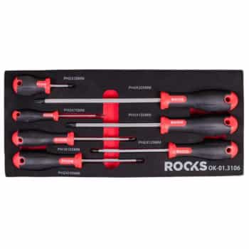 Rooks PH screwdriver set, 7 pieces