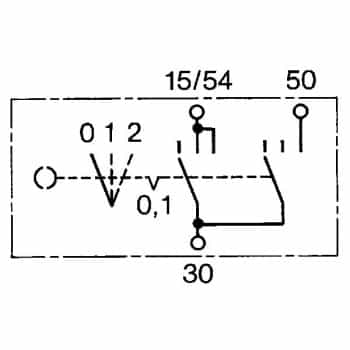 Ignition-/Starter Switch