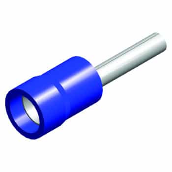 cable lug 5 pieces 1.5x2.5 blue in blister