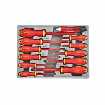 Screwdriver set insulated 12 pieces