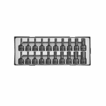 1/2" Impact socket set Hex & Torx 20 pieces