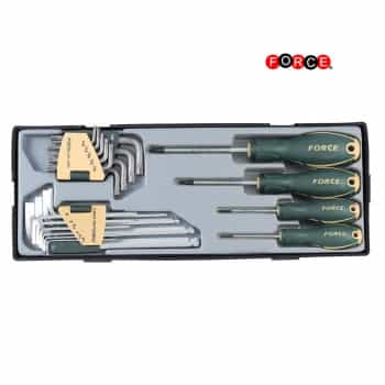 Screwdriver & angle wrench set