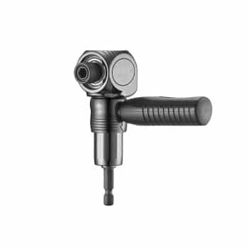 Angle driver drill tool with quick release