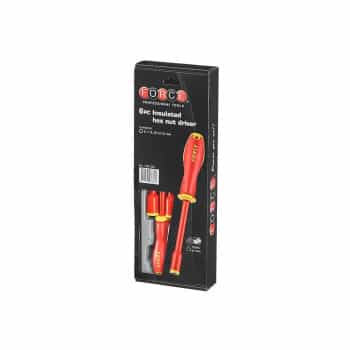6-piece socket screwdriver set, insulated