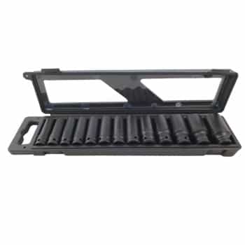 1/2'' Impact socket set 12-sided, 13 pieces