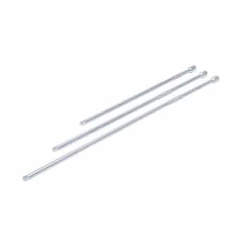 Extension pieces set 3/8" 375/450/600 mm 3-piece