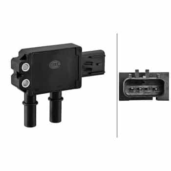 Sensor, exhaust gas pressure