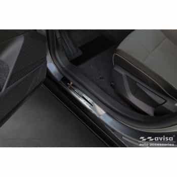 Stainless steel door sill moldings suitable for Renault Megane E-Tech 2022- - 'Special Edition' - 4-piece