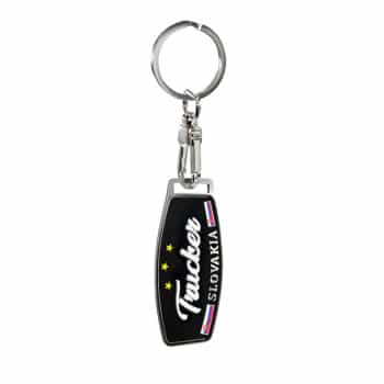 Stainless steel key ring - Trucker/Slovakia