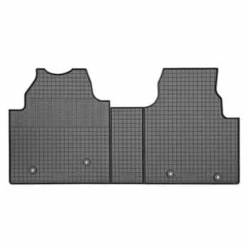 Rubber mats suitable for Ford Tourneo Custom (V710) 2023- (3-piece + mounting system)